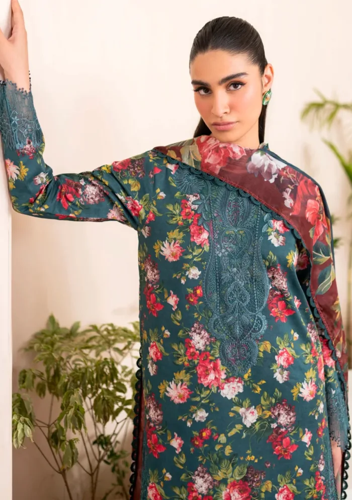 Xenia XPK 04 KOA Printkari 25 Luxury Lawn Collection - Image 4