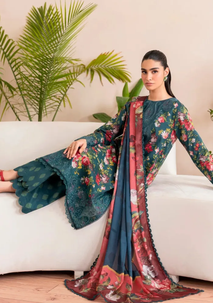 Xenia XPK 04 KOA Printkari 25 Luxury Lawn Collection - Image 5