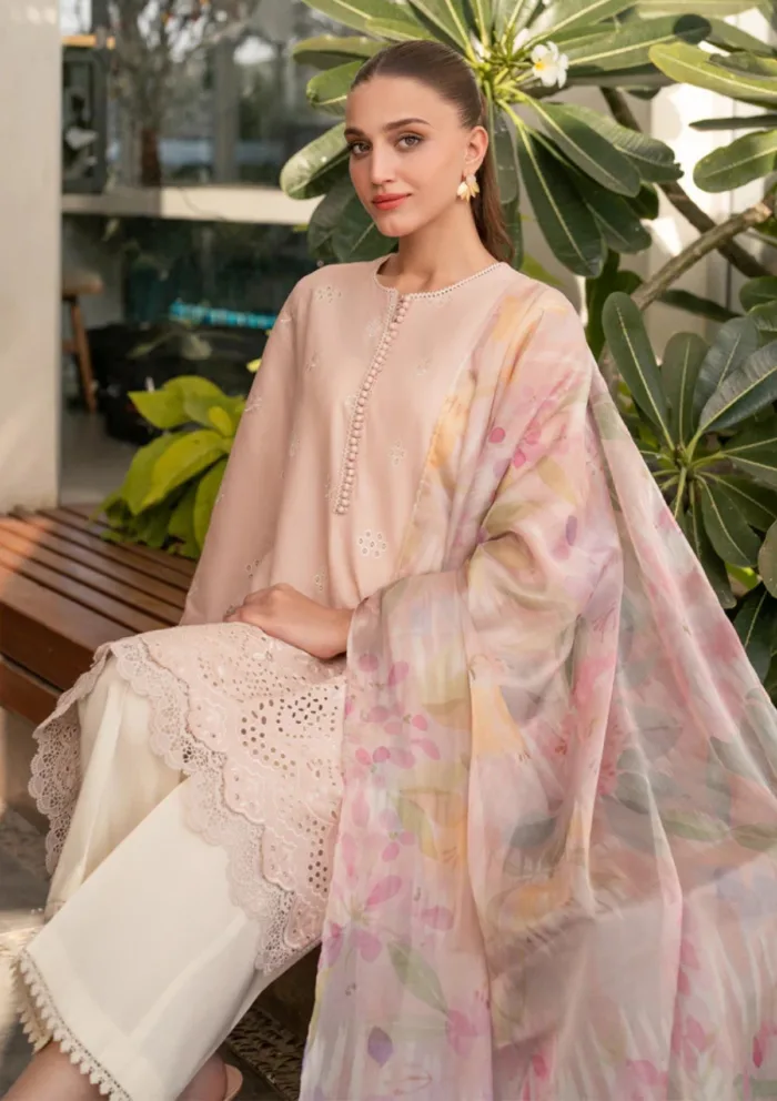 Xenia XSA 908 FLAMINGO Summer Away 25 Luxury Lawn Collection - Image 3