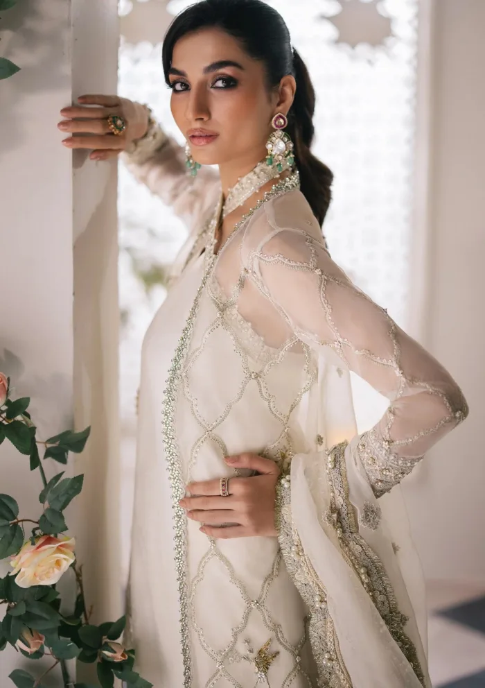 Zaha Unstitched 24 ZGU24 02 LEIYN Gossamer Luxury Lawn Collection - Image 3