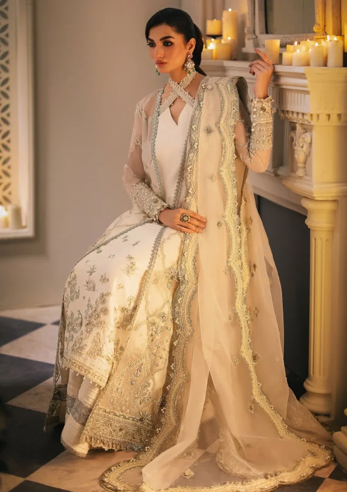 Zaha Unstitched 24 ZGU24 02 LEIYN Gossamer Luxury Lawn Collection - Image 4