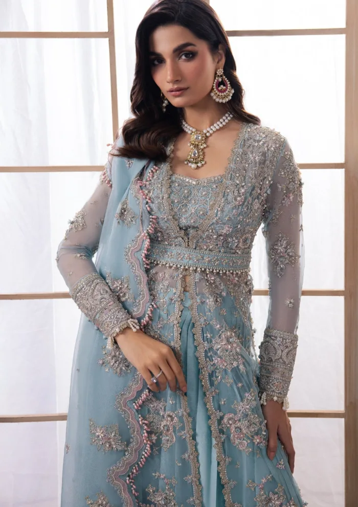Zaha Unstitched 24 ZGU24 04 KIANA Gossamer Luxury Lawn Collection - Image 2