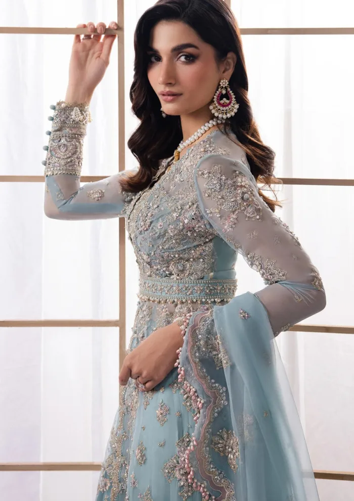 Zaha Unstitched 24 ZGU24 04 KIANA Gossamer Luxury Lawn Collection - Image 4