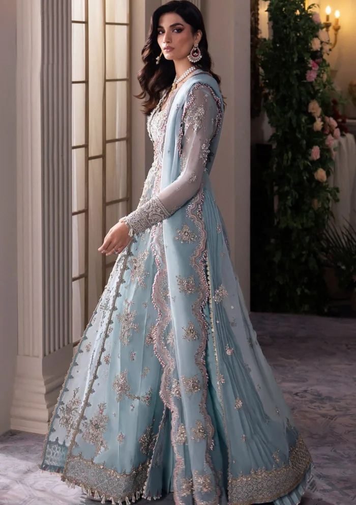 Zaha Unstitched 24 ZGU24 04 KIANA Gossamer Luxury Lawn Collection - Image 5