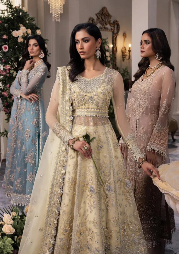 Zaha Unstitched 24 ZGU24 08 SOL‚LIA Gossamer Luxury Lawn Collection - Image 2