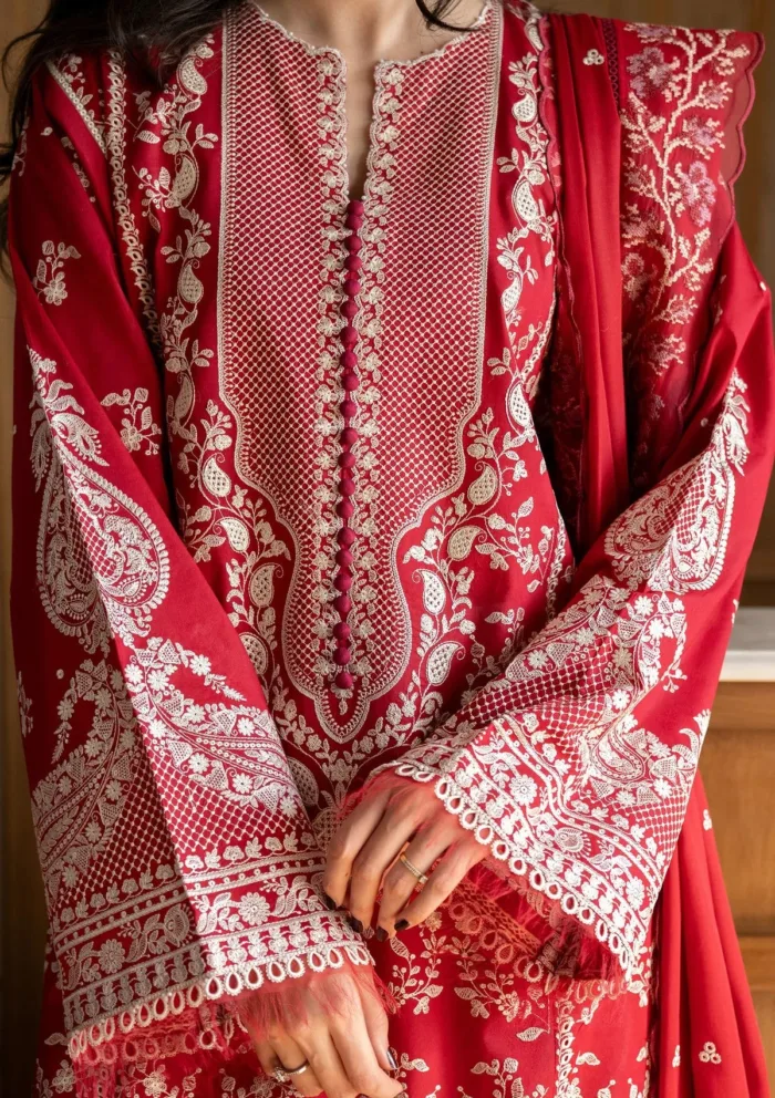 Zara Shahjahan Luxury 25 ZSL 8A MEI Satori Lawn Collection - Image 3