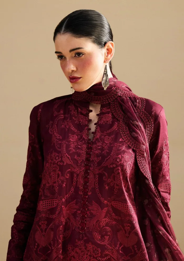 Zara Shahjahan Luxury 25 ZSL 9A SEI Satori Luxury Lawn Collection - Image 2