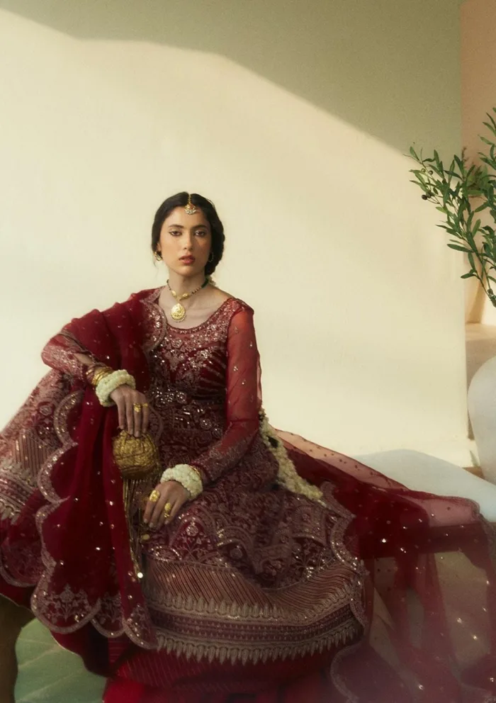 Zara Shahjahan ZLW24 03 Lovent Wedding Luxury Lawn Collection - Image 3