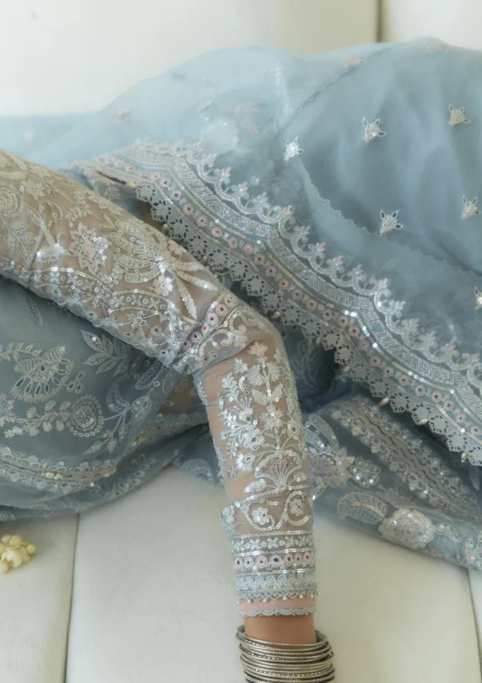Zara Shahjahan ZLW24 05 Lovent Wedding Luxury Lawn Collection - Image 4