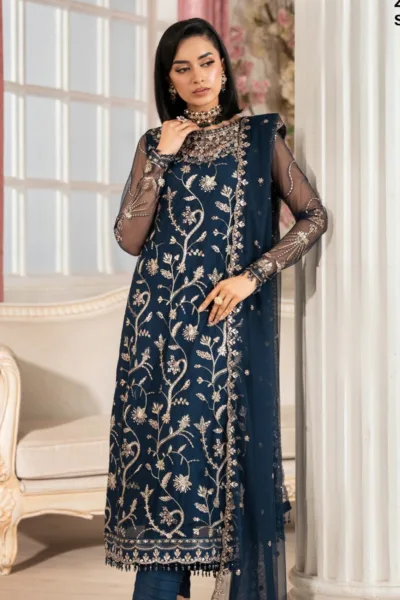 Zarif Unstitched 25 ZNAF 02 SELIN