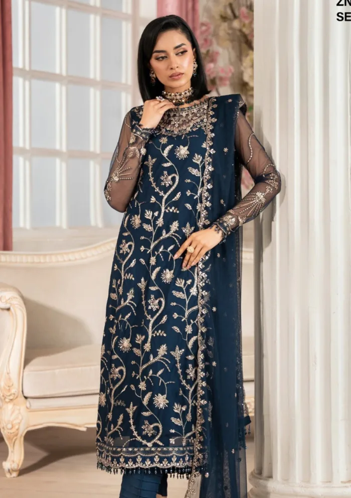 Zarif Unstitched 25 ZNAF 02 SELIN