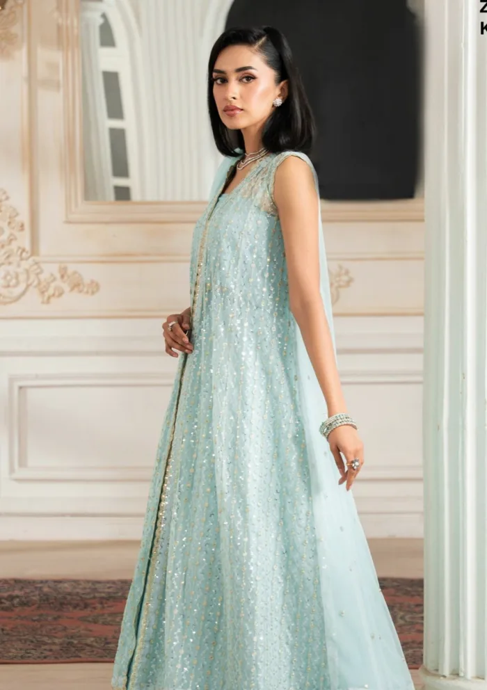 Zarif Unstitched 25 ZNAF 04 KEREM Nafees Luxury Lawn Collection - Image 5