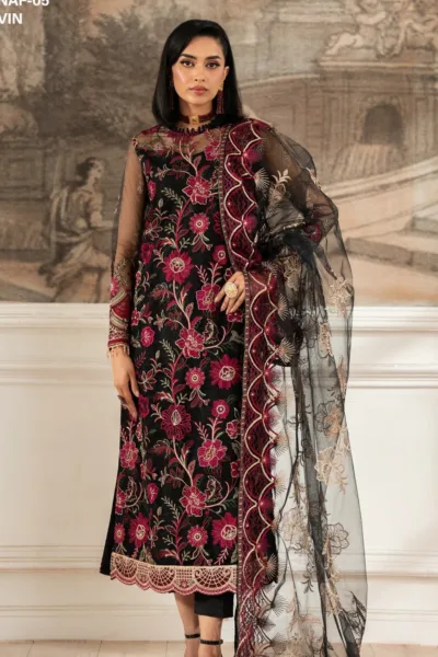 Zarif Unstitched 25 ZNAF 05 EVIN