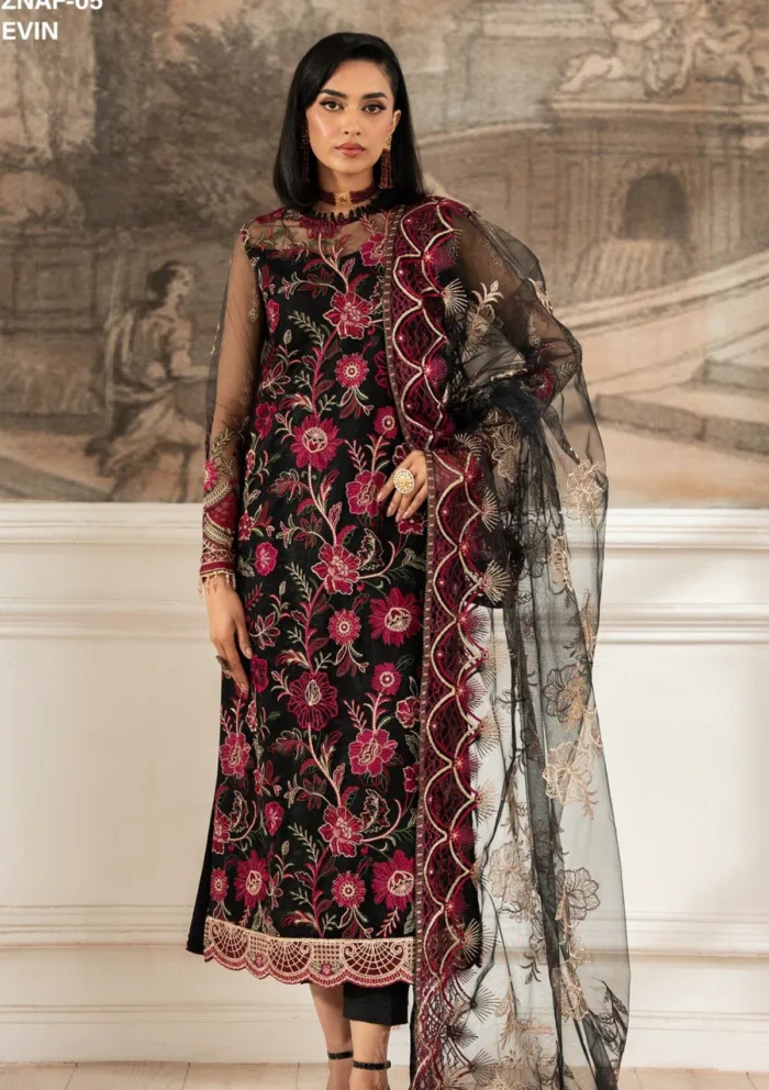Zarif Unstitched 25 ZNAF 05 EVIN