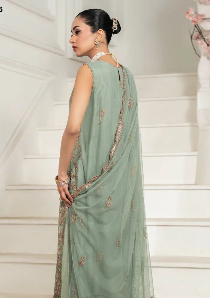 Zarif Unstitched 25 ZNAF 06 ASEL Nafees Luxury Lawn Collection - Image 2