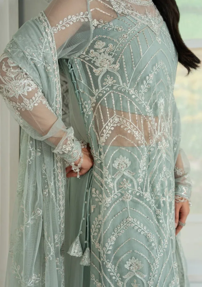 Zarif Unstitched 25 ZRI 01 RUHYA Inara Luxury Lawn Collection - Image 3