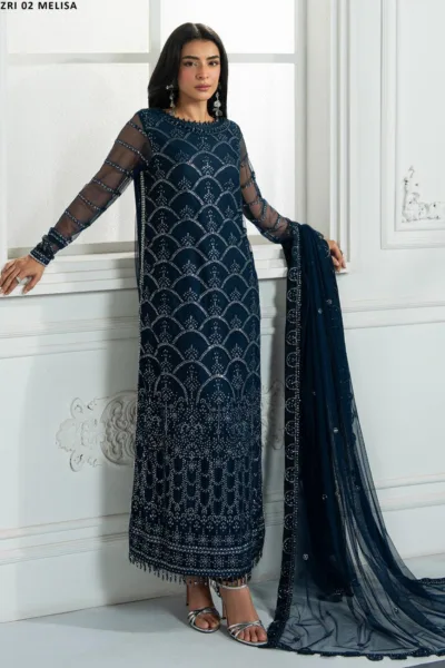 Zarif Unstitched 25 ZRI 02 MELISA
