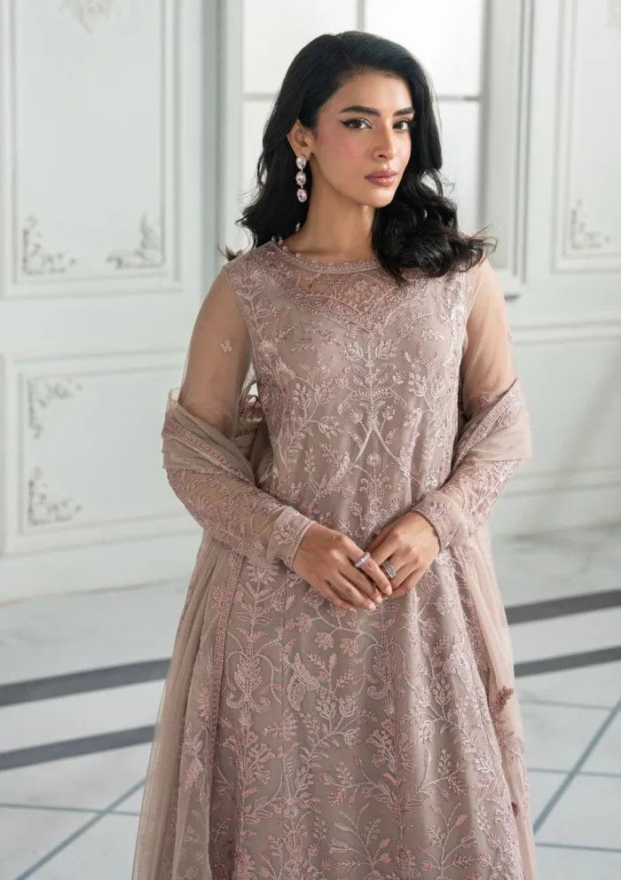Zarif Unstitched 25 ZRI 06 HAYDA Inara Luxury Lawn Collection - Image 3