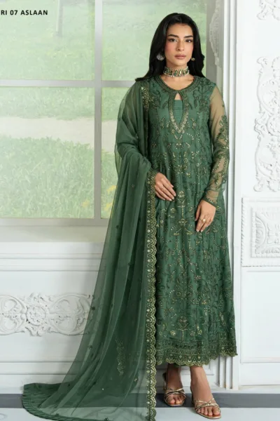 Zarif Unstitched 25 ZRI 07 ASLAAN