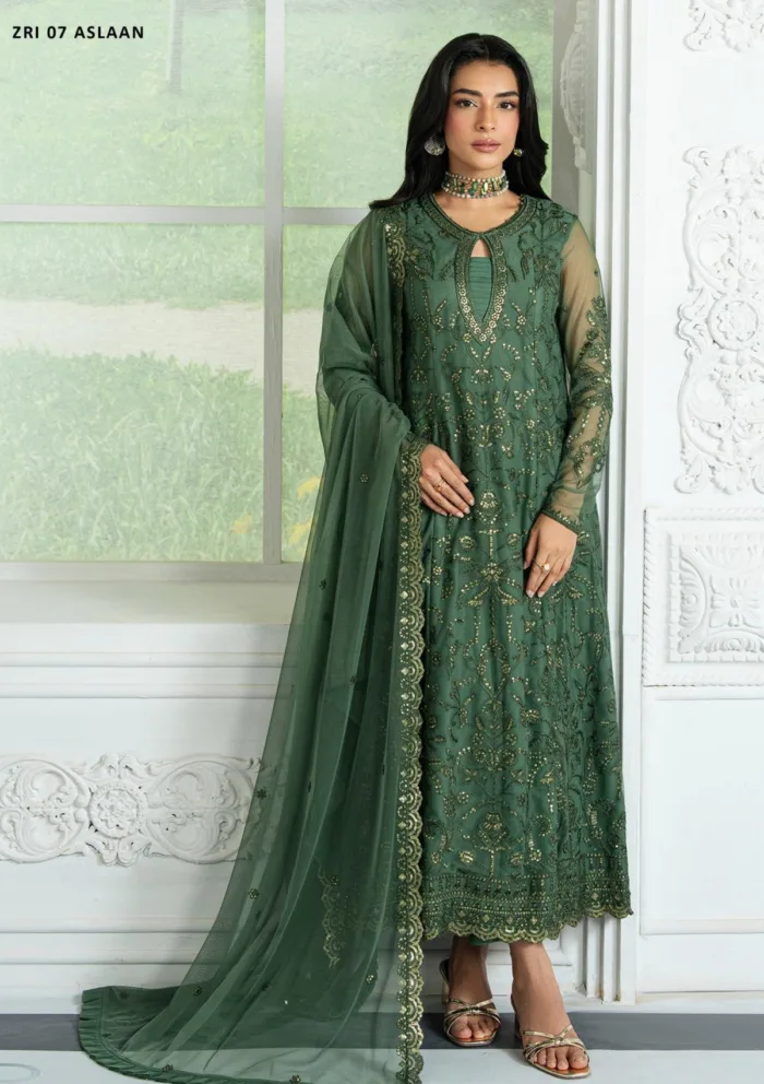 Zarif Unstitched 25 ZRI 07 ASLAAN
