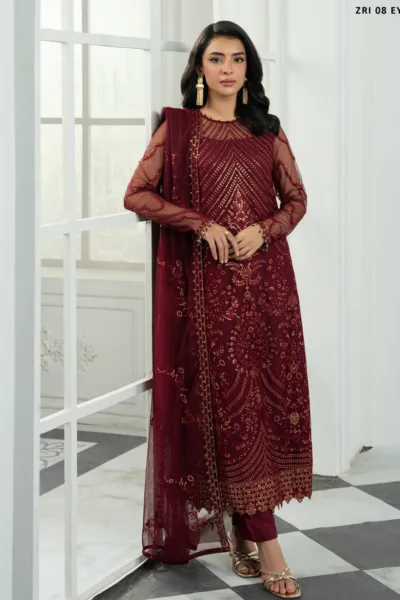 Zarif Unstitched 25 ZRI 08 EYMEN