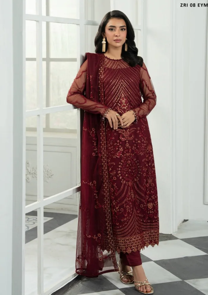 Zarif Unstitched 25 ZRI 08 EYMEN