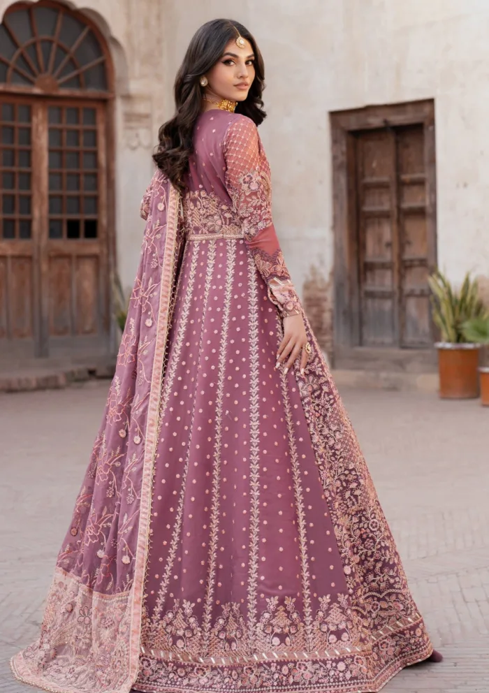Zarif Wedding ZR25 01 Ariyana Shehnai Luxury Lawn Collection - Image 2