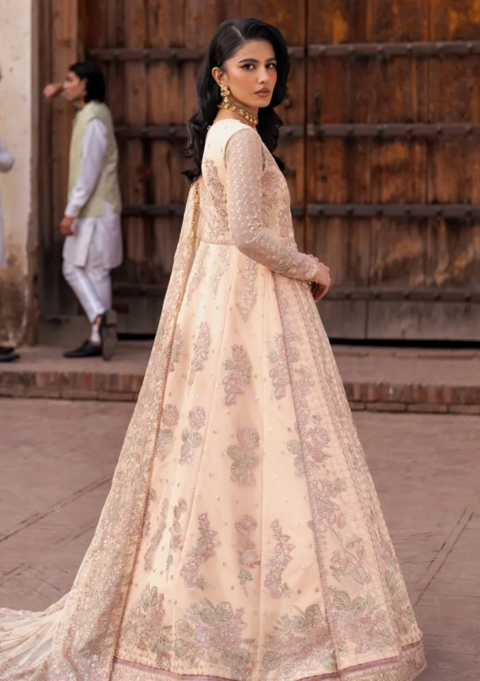 Zarif Wedding ZR25 03 Heer Shehnai Luxury Lawn Collection - Image 2