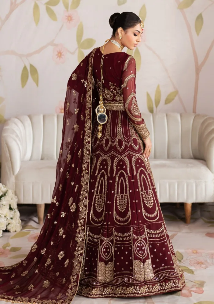 Zarif Wedding ZR25 05 Sheesham Shehnai Luxury Lawn Collection - Image 2