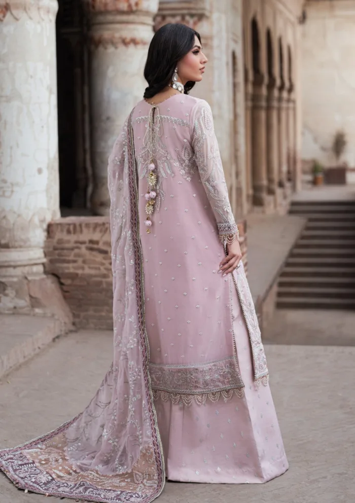 Zarif Wedding ZR25 07 Manara Shehnai Luxury Lawn Collection - Image 2