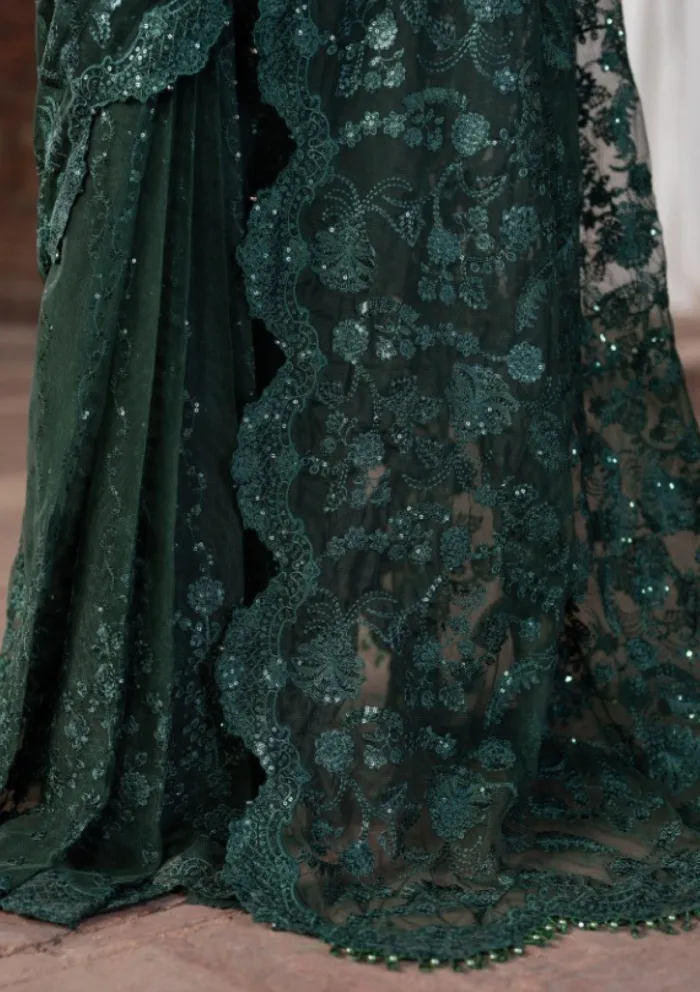 Zarif Wedding ZR25 08 Meesam Shehnai Luxury Lawn Collection - Image 4