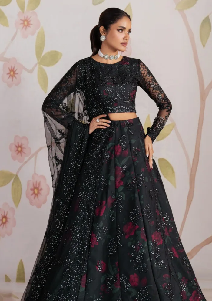 Zarif Wedding ZR25 09 Haneen Shehnai Luxury Lawn Collection - Image 2