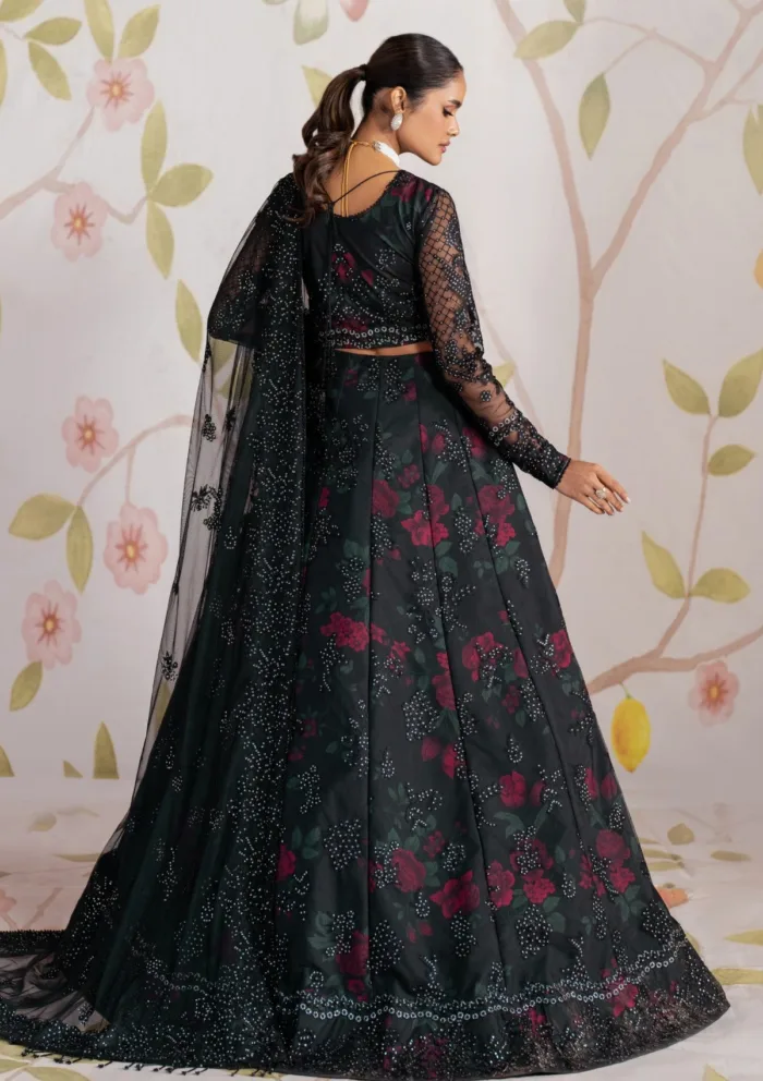 Zarif Wedding ZR25 09 Haneen Shehnai Luxury Lawn Collection - Image 3