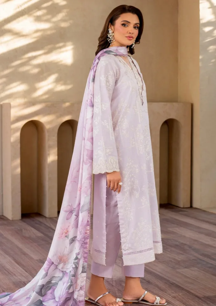 Zarif ZF25 Jaisy Eid Pret Luxury Lawn Collection - Image 5