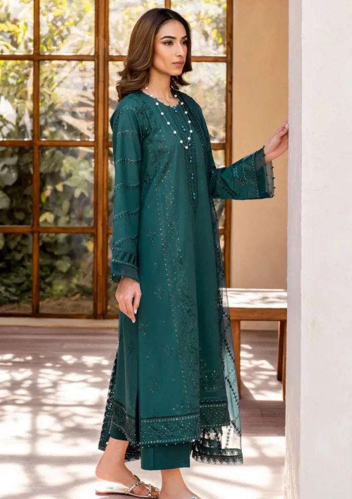 Zarif ZF25 Riley Eid Pret Luxury Lawn Collection - Image 6