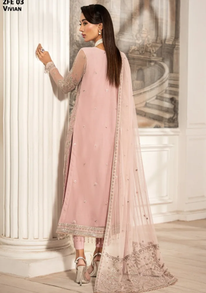 Zarif ZFE25 03 Vivian Luxury Lawn Collection - Image 3