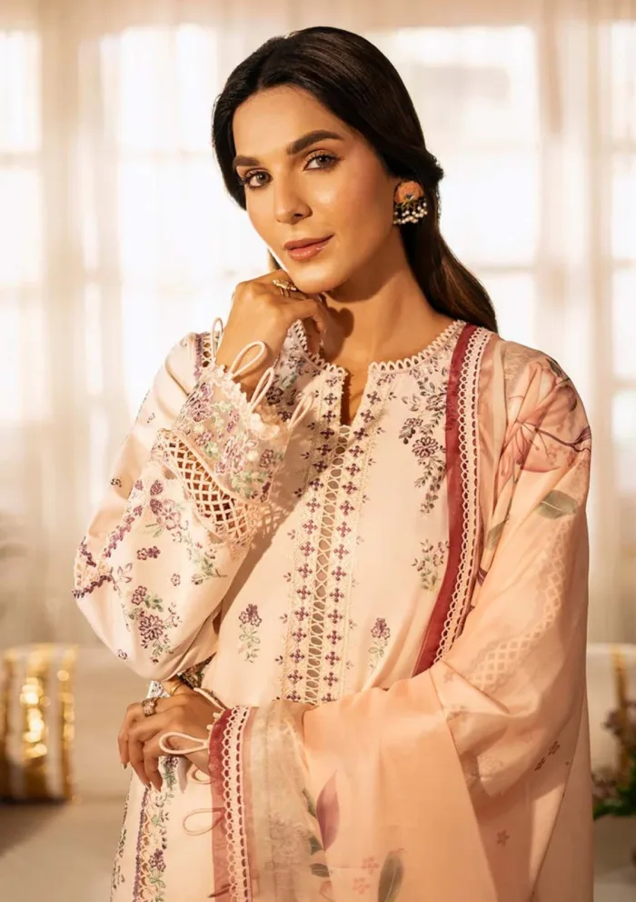 Zarposh Gulbano Sajni Luxury Lawn Collection - Image 4