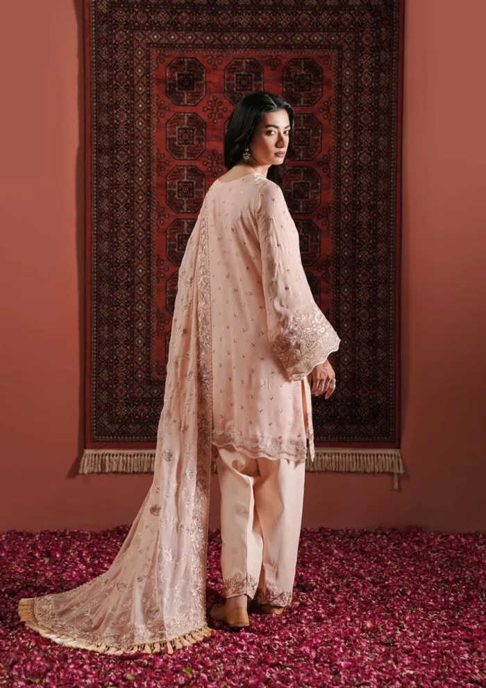 Zarqash Festive Chiffon ZQ24 3B IZEL Lakhnawi Luxury Lawn Collection - Image 2