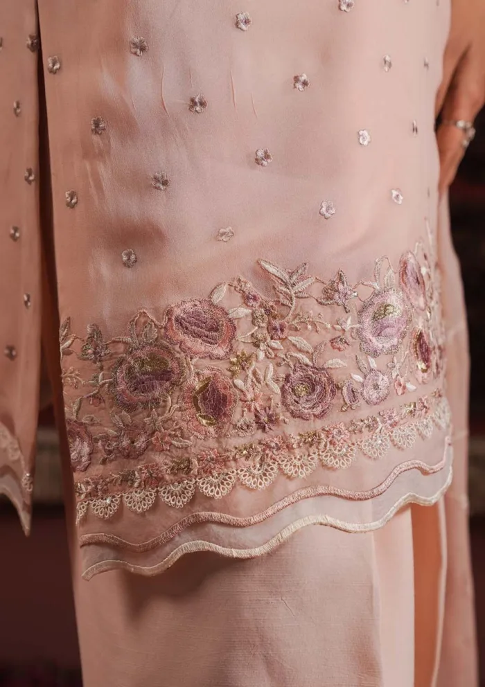 Zarqash Festive Chiffon ZQ24 3B IZEL Lakhnawi Luxury Lawn Collection - Image 5