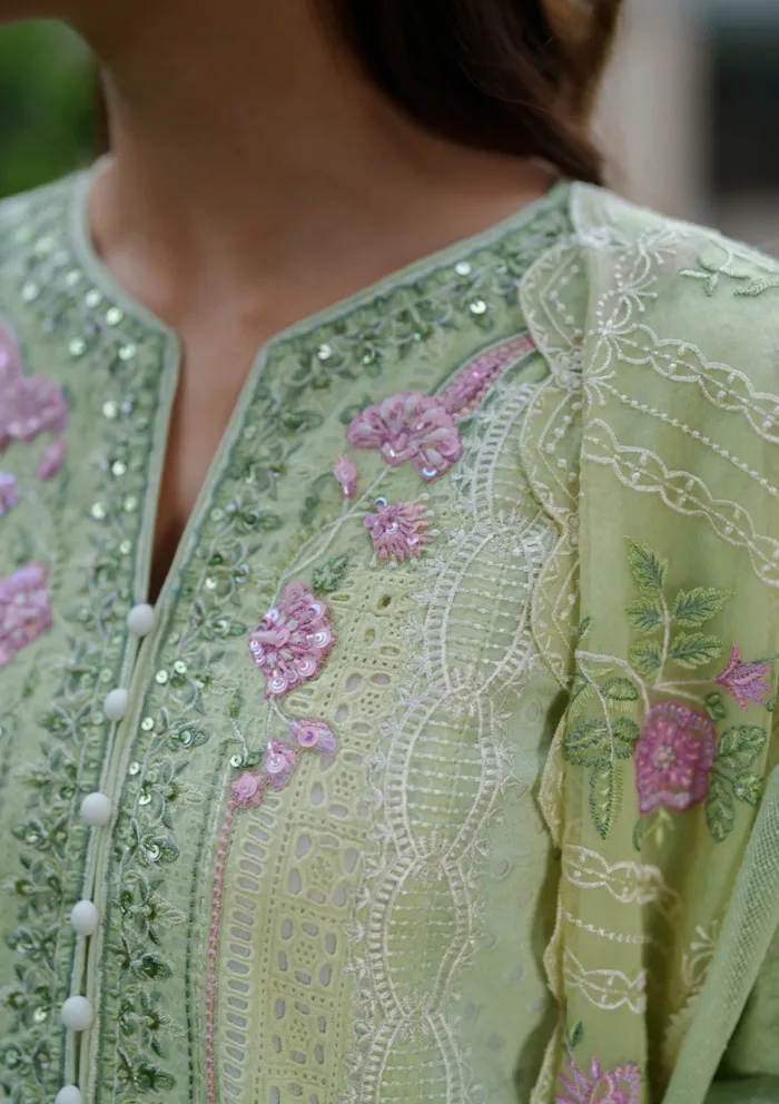 Zarqash ZQ 002 ARYA Belle Ame 25 Luxury Lawn Collection - Image 3