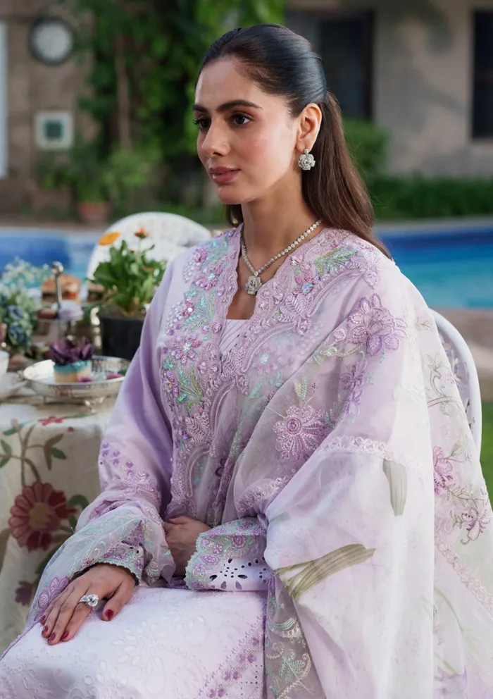 Zarqash ZQ 003 AMARA Belle Ame 25 Luxury Lawn Collection - Image 4