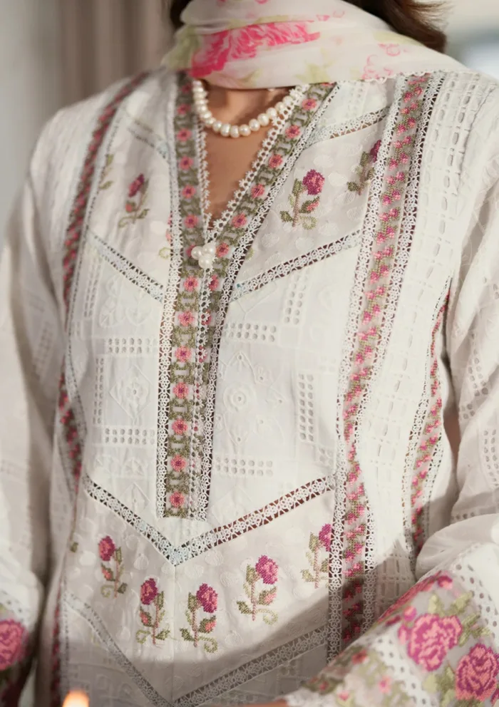 Zarqash ZQ 005 CLARA Belle Ame 25 Luxury Lawn Collection - Image 4