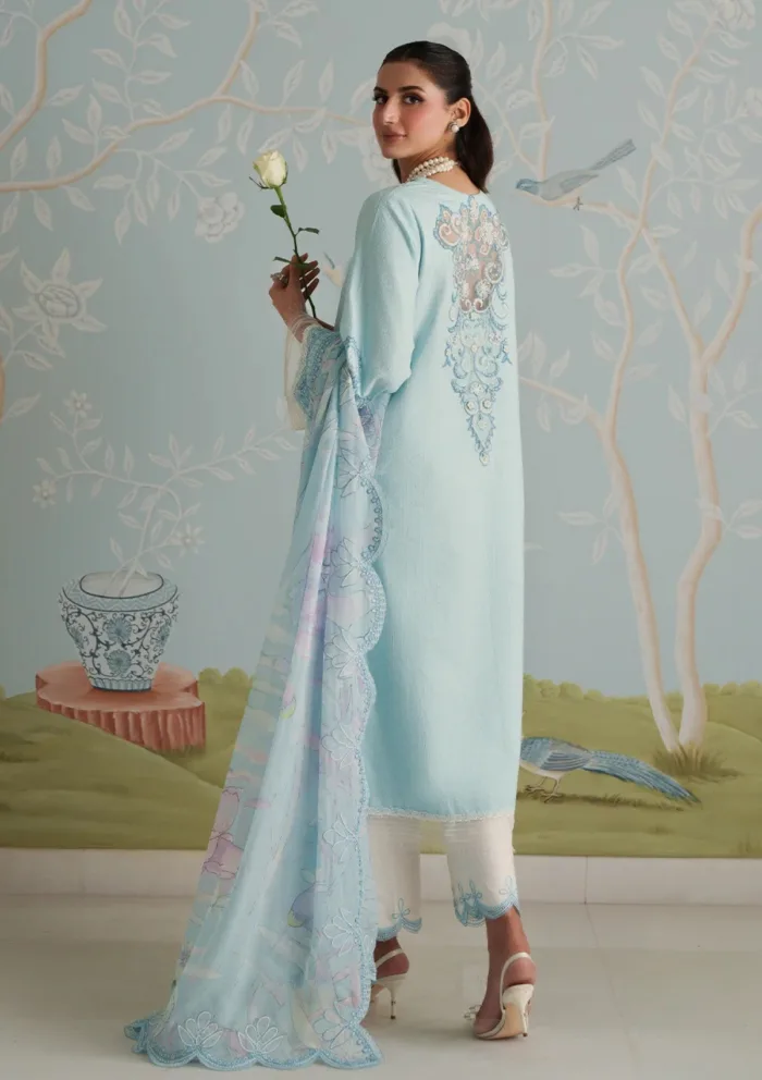 Zarqash ZQ 006 ELYNA Belle Ame 25 Luxury Lawn Collection - Image 2