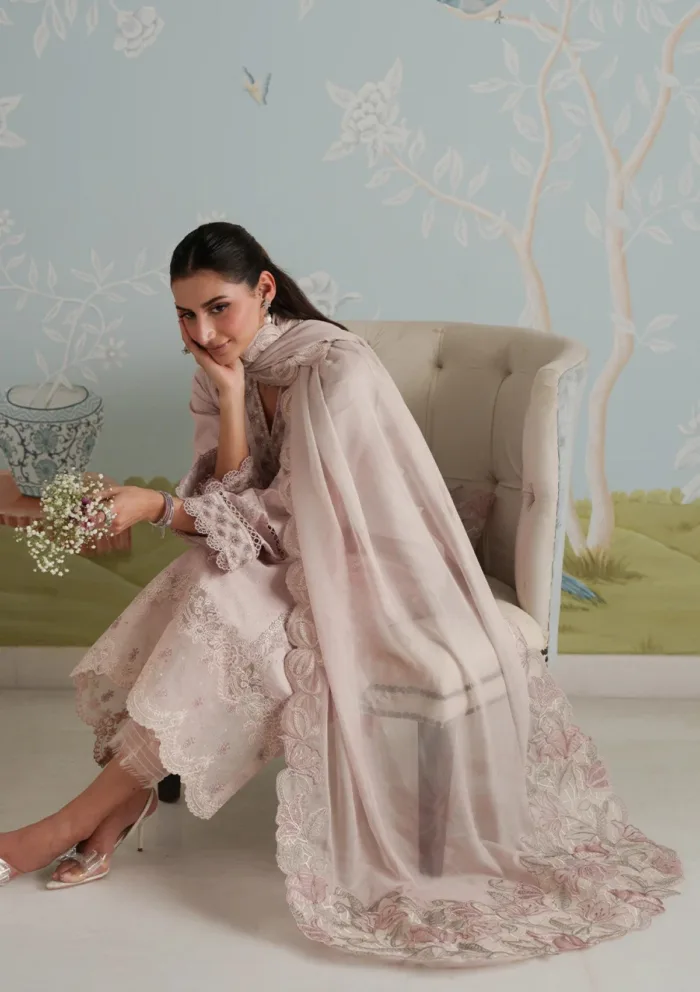 Zarqash ZQ 008 AMBRE Belle Ame 25 Luxury Lawn Collection - Image 5