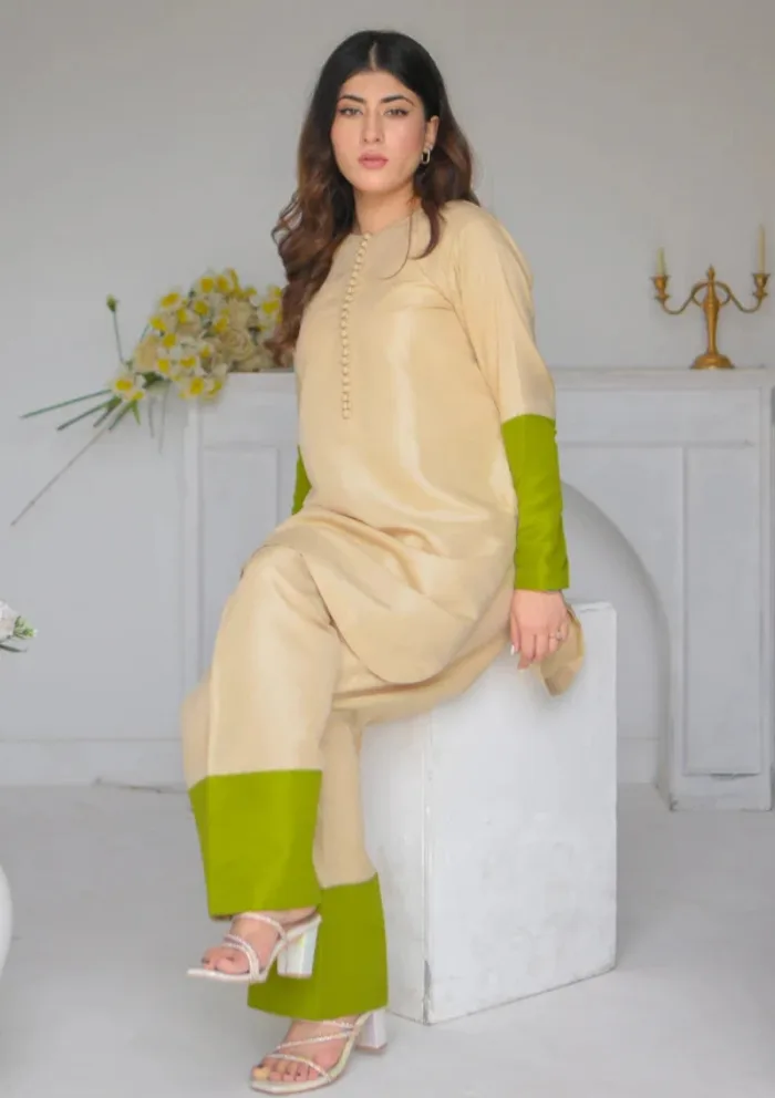 Zauk Pastel Two Piece Luxury Lawn Collection - Image 3