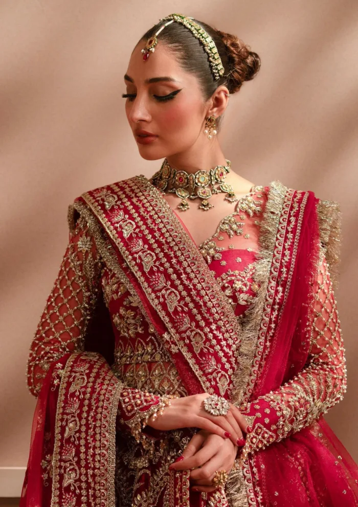 Zevk Jodha Begum Mughal Raaniyaan 25 Luxury Lawn Collection - Image 3