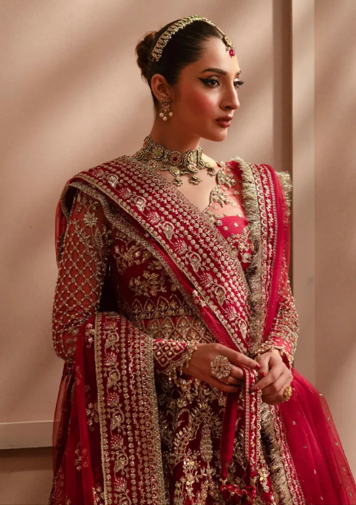 Zevk Jodha Begum Mughal Raaniyaan 25 Luxury Lawn Collection - Image 4