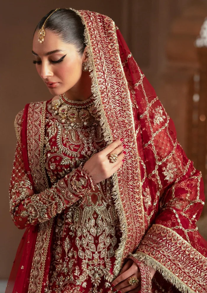 Zevk Mughal Mah Rani Mughal Raaniyaan 25 Luxury Lawn Collection - Image 3