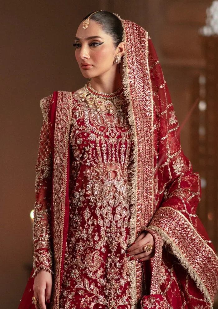 Zevk Mughal Mah Rani Mughal Raaniyaan 25 Luxury Lawn Collection - Image 4