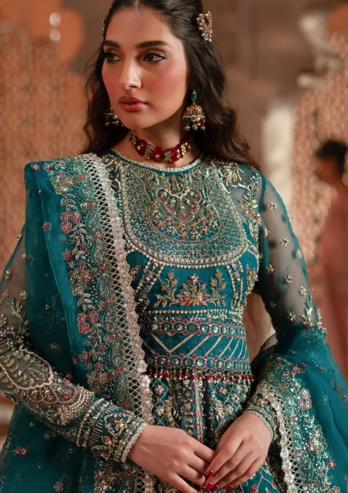 Zevk Sundas Rani Mughal Raaniyaan 25 Luxury Lawn Collection - Image 3